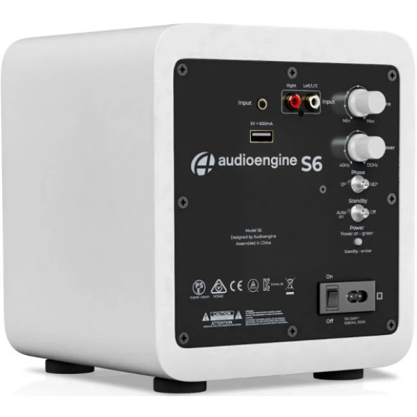 Фото - Сабвуфер Audioengine S6 Matte White