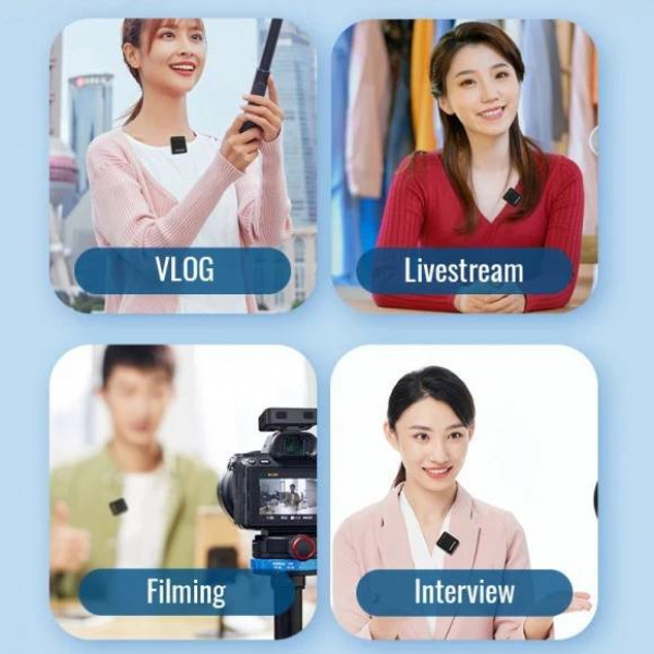 Фото - Микрофон для видеокамеры Takstar V1 Single Wireless Lavalier Video Microphone