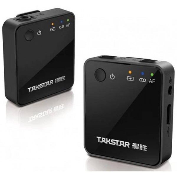 Фото - Микрофон для видеокамеры Takstar V1 Single Wireless Lavalier Video Microphone