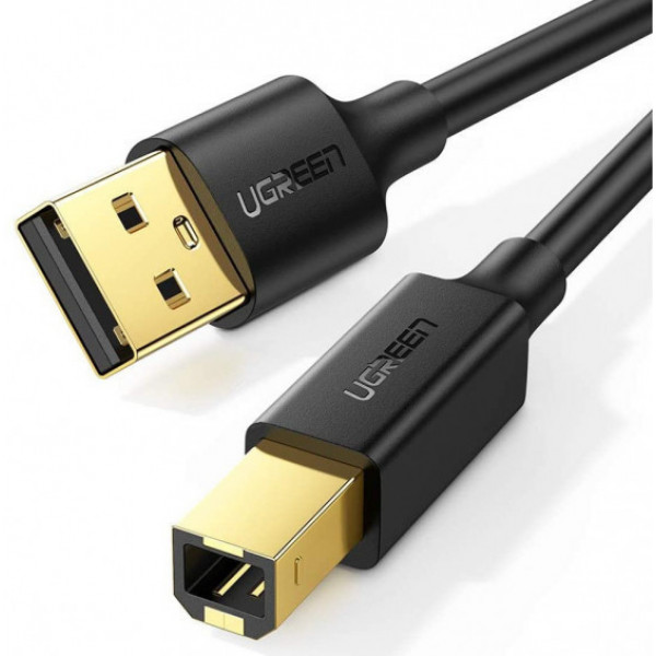 Фото - Кабель USB type A - USB type B UGREEN US135 USB-A 2.0 - USB-B 2.0 1.5 m Black (10350)