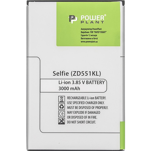 Фото - Аккумулятор для смартфона PowerPlant Asus ZenFone Selfie (ZD551KL) (SM120079)