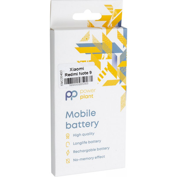 Фото - Аккумулятор для смартфона PowerPlant Xiaomi Redmi Note 9 (SM220403)