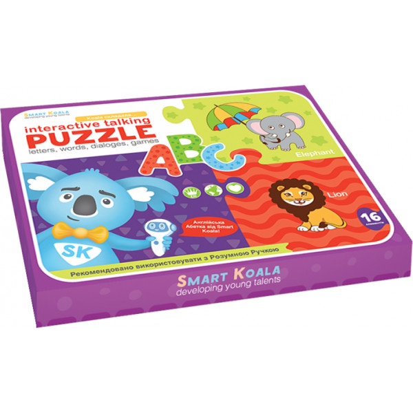 Фото - Пазлы (3-4 года) Smart Koala Интерактивные ABC (SKPABC1)