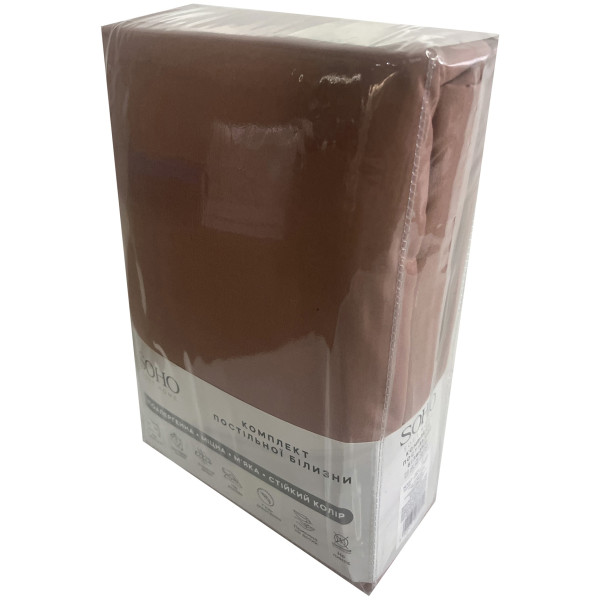 Фото - Комплект постельного белья SOHO 180х220 см Mocha Mousse (PATTERN 14-D)