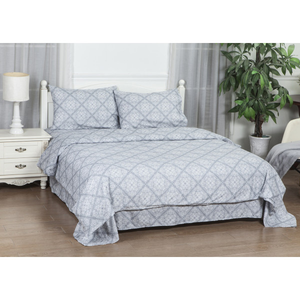 Фото - Комплект постельного белья SOHO 200х220 см Charme Grey (PATTERN 3-E)