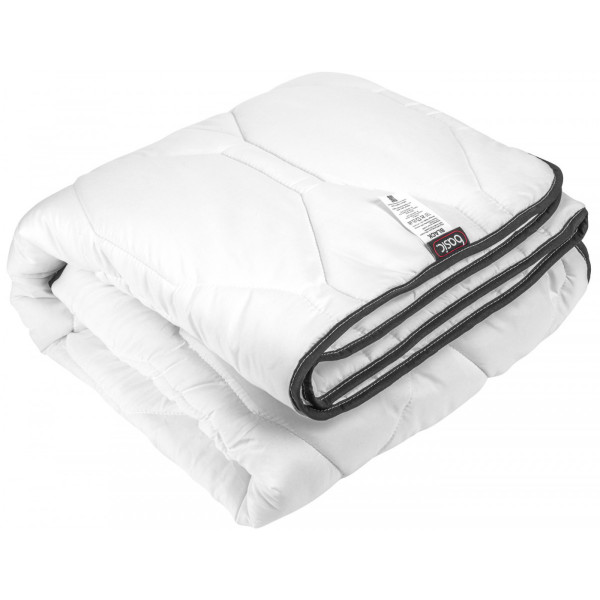 Фото - Набор одеяло полуторное + подушка Sonex демисезонное антиаллергенное волокно Basic Black 140х205 + 50х70 см (SO102532)