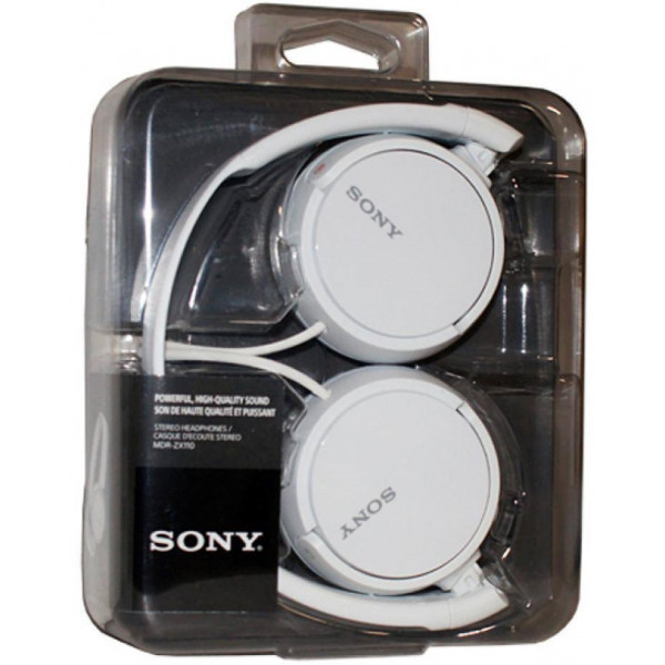 Фото - Наушники Sony MDR-ZX110AP White (MDRZX110APW.CE7)