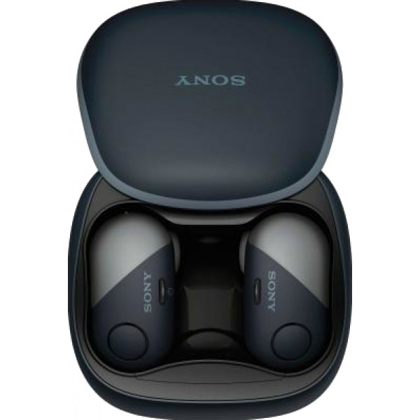 Фото - Наушники вкладыши беспроводные Sony WF-SP700N Black (WFSP700NB.E)