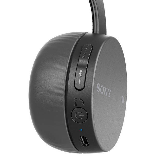 Фото - Наушники накладные беспроводные Sony WH-CH400 Black
