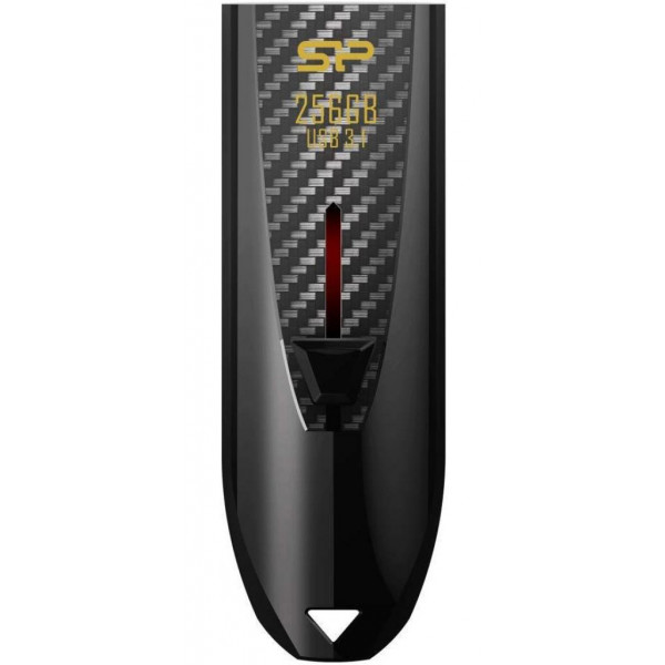 Фото - Флеш USB Silicon Power Blaze B25 256GB USB 3.0 Black (SP256GBUF3B25V1K)