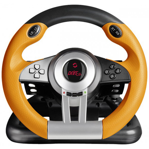 Фото - Руль Speedlink DRIFT O.Z. Racing Wheel PC, black-orange (SL-6695-BKOR-01)
