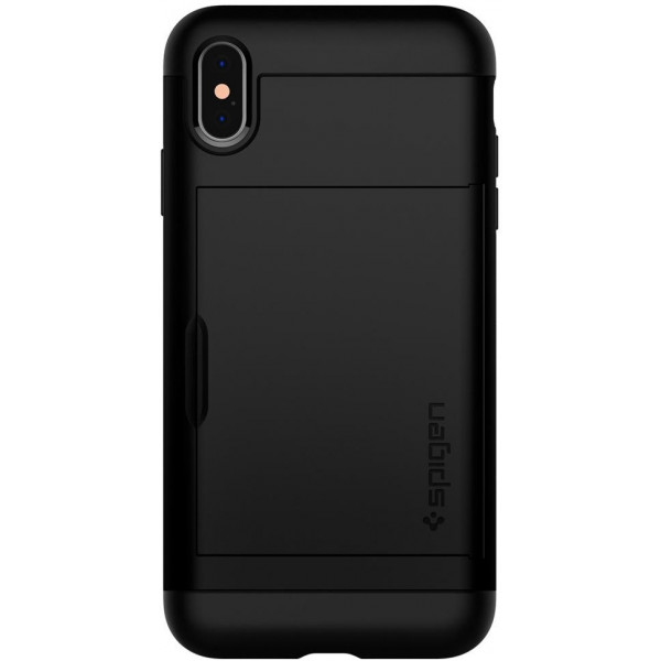 Фото - Чехол для смартфона Spigen for Apple iPhone XS Max Slim Armor CS Black (065CS24842)