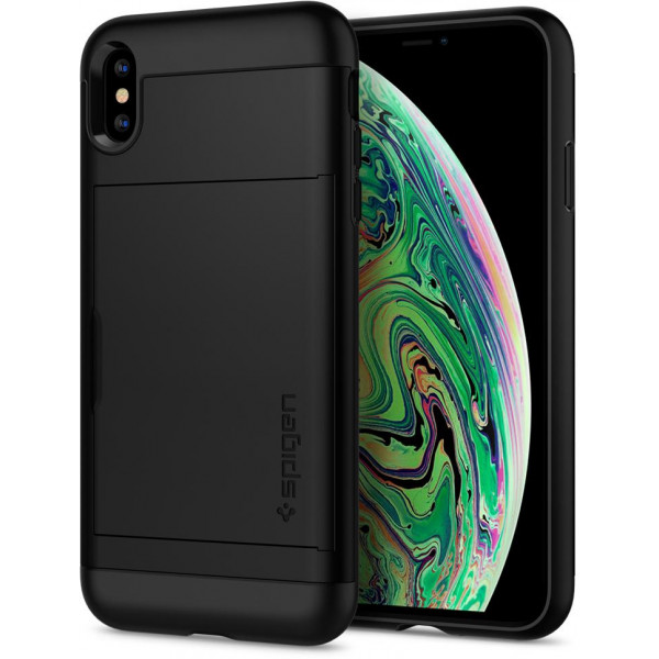 Фото - Чехол для смартфона Spigen for Apple iPhone XS Max Slim Armor CS Black (065CS24842)