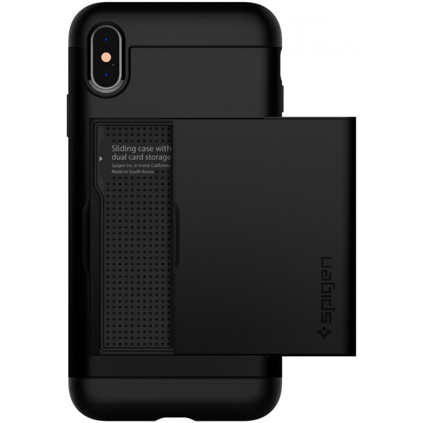 Фото - Чехол для смартфона Spigen for Apple iPhone XS Max Slim Armor CS Black (065CS24842)