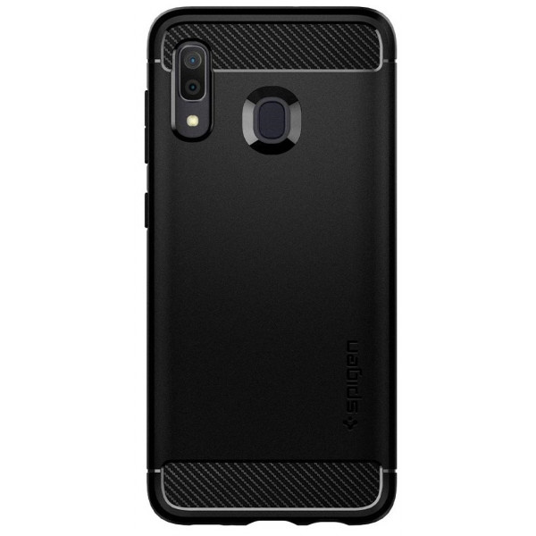 Фото - Чехол для смартфона Spigen for Samsung Galaxy A30 Rugged Armor Matte Black (617CS26243)