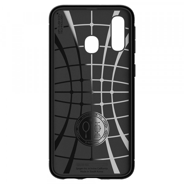 Фото - Чехол для смартфона Spigen for Samsung Galaxy A40 Rugged Armor Matte Black (618CS26244)