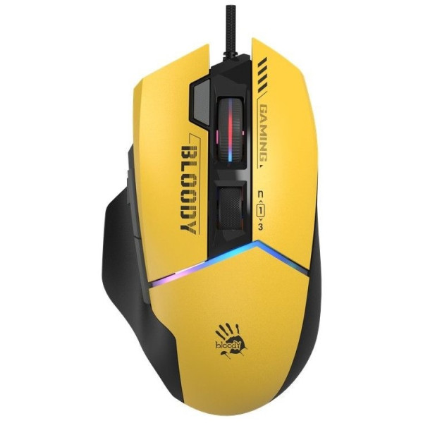 Фото - Мышь проводная игровая Bloody W95 Ultra (Sports Lime)