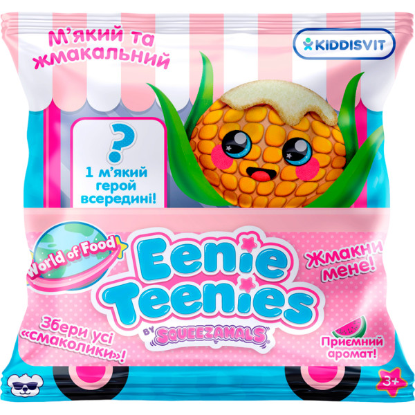 Фото - Мягкая игрушка-сюрприз Squeezamals серии Eenie Teenies - ВКУСНЯШКИ (16 видов в ассорт.) (SQ03890-5030)