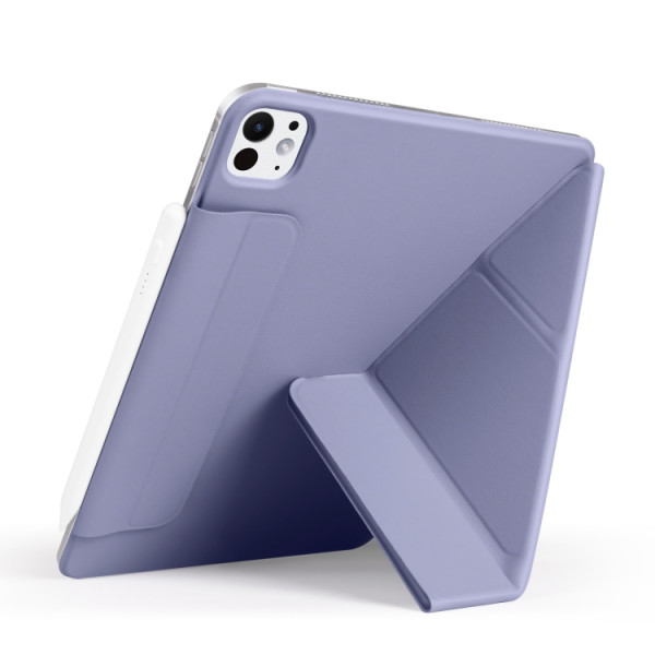 Фото - Чехол для планшета BeCover Ultra Slim Origami Magnetic с креплением Apple iPad Pro 11" M4 2024 Deep Purple (712963)