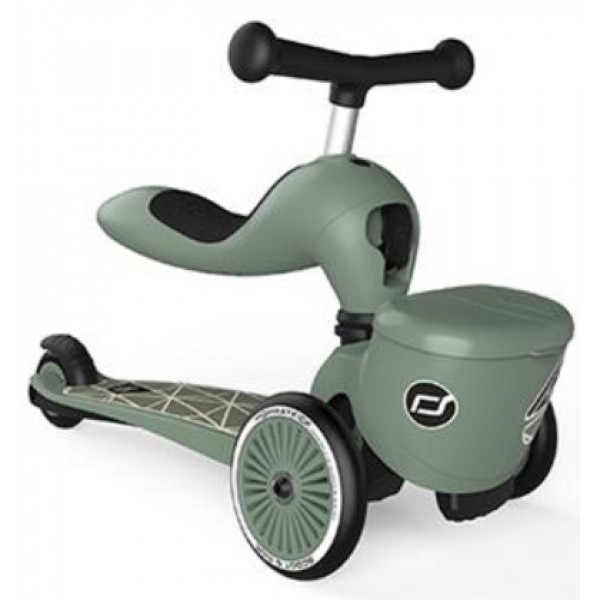 Фото - Трёхколёсный самокат Scoot&Ride Highwaykick-1 Lifestyle Зеленый (SR-210621-GREENLINES)
