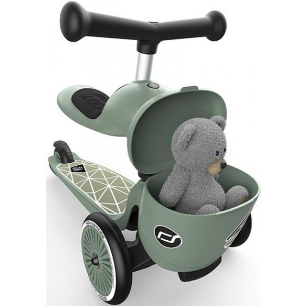 Фото - Трёхколёсный самокат Scoot&Ride Highwaykick-1 Lifestyle Зеленый (SR-210621-GREENLINES)