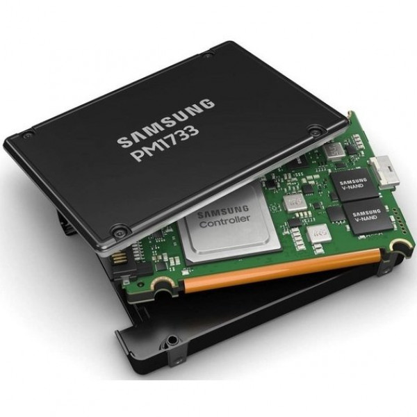 Фото - SSD-накопитель внутренний Samsung PM1733 1.92T 2,5" PCIe 4.0 x4/dual port x2 (BMZWLJ1T9HBJR-00007 OEM)
