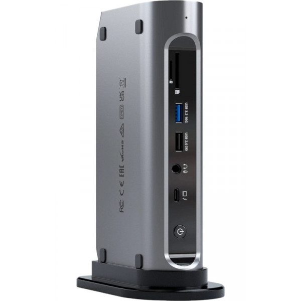 Фото - Док-станция Satechi Thunderbolt 4 Multimedia Pro Dock Space Gray (ST-DT4PMM-EU)