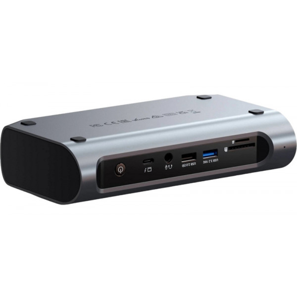 Фото - Док-станция Satechi Thunderbolt 4 Multimedia Pro Dock Space Gray (ST-DT4PMM-EU)