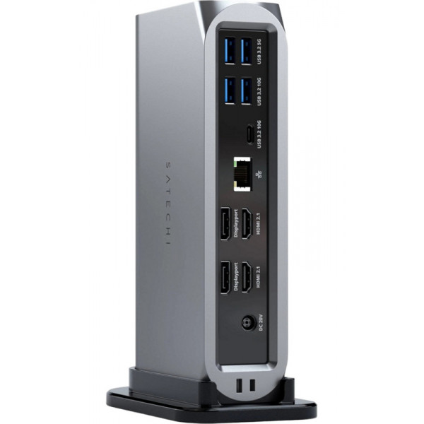 Фото - Док-станция Satechi Thunderbolt 4 Multimedia Pro Dock Space Gray (ST-DT4PMM-EU)