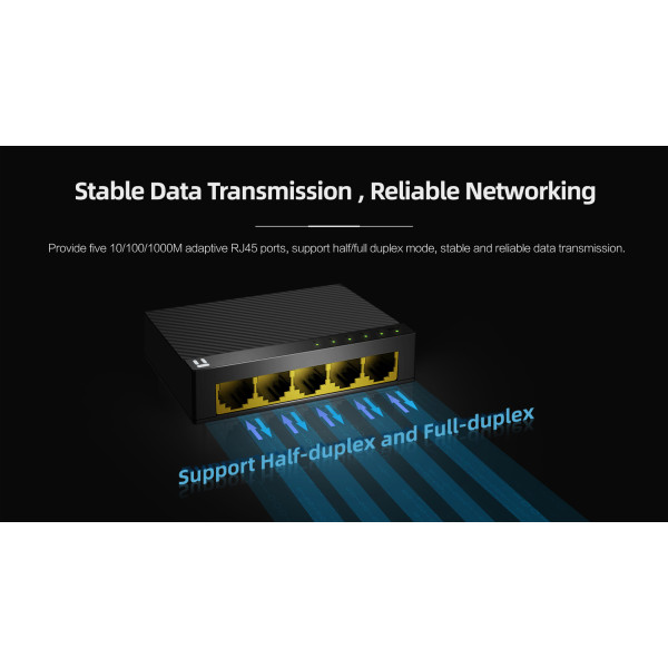 Фото - Коммутатор локальной сети (Switch) Netis ST3105GC