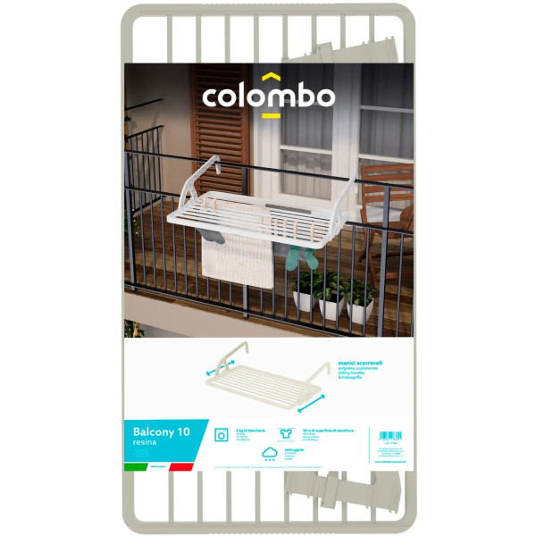 Фото - Сушилка для белья Colombo Balcony 10 Resina (ST988)