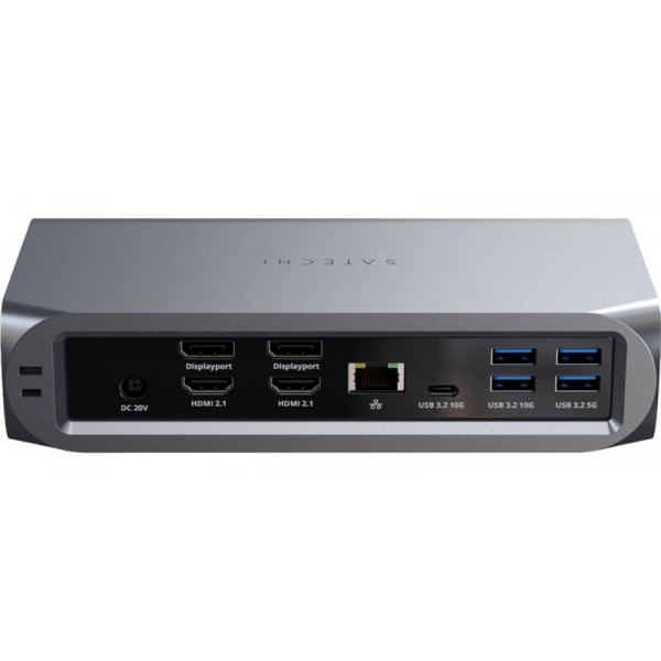 Фото - Док-станция Satechi Thunderbolt 4 Multimedia Pro Dock Space Gray (ST-DT4PMM-EU)
