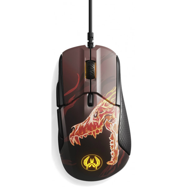 Фото - Мышь проводная игровая SteelSeries Rival 310 CS:GO Howl Edition (62434)