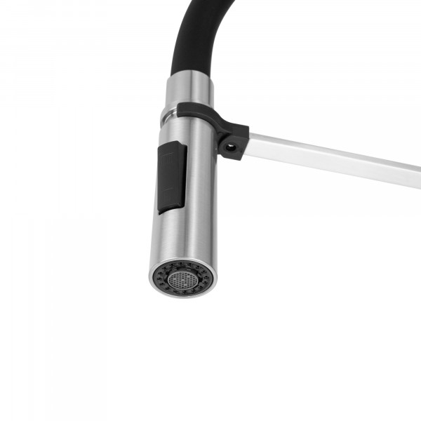 Фото - Смеситель кухонный Gunter & Hauer STERN Brush Black