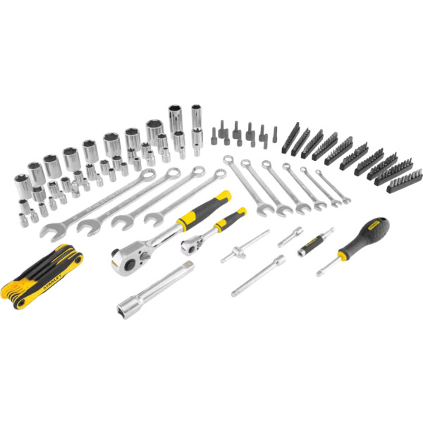 Фото - Набор инструментов Stanley 1/4", 1/2", 3/8" 175 пр. (STMT17380-1)