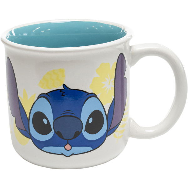 Фото - Чашка STOR YOUNG ADULT CERAMIC BREAKFAST MUG 14 OZ IN GIFT BOX STITCH PALMS (Stor-01366)