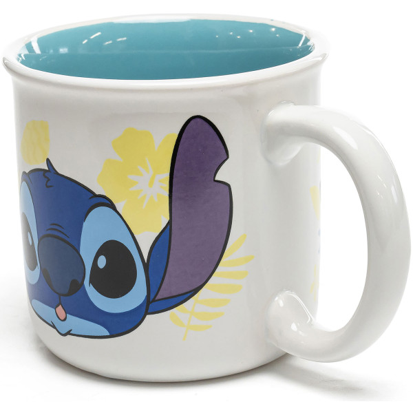 Фото - Чашка STOR YOUNG ADULT CERAMIC BREAKFAST MUG 14 OZ IN GIFT BOX STITCH PALMS (Stor-01366)
