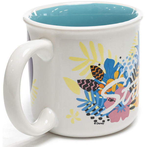 Фото - Чашка STOR YOUNG ADULT CERAMIC BREAKFAST MUG 14 OZ IN GIFT BOX STITCH PALMS (Stor-01366)