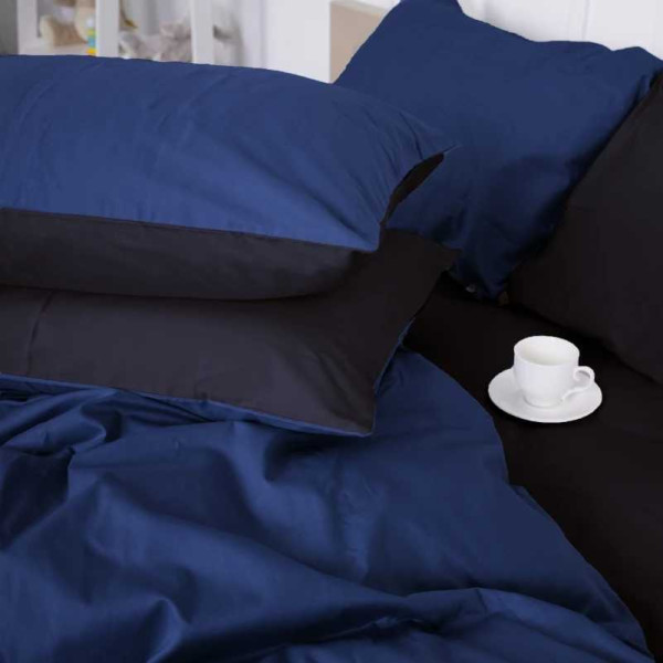 Фото - Комплект постельного белья детский MirSon Сатин Storm 4052+0055 110х140 (2200000686862)