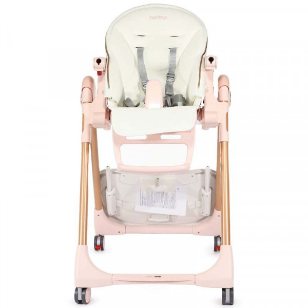 Фото - Стульчик для кормления трансформер Peg-Perego Prima Pappa Follow Me Mon Amour (розовое золото)