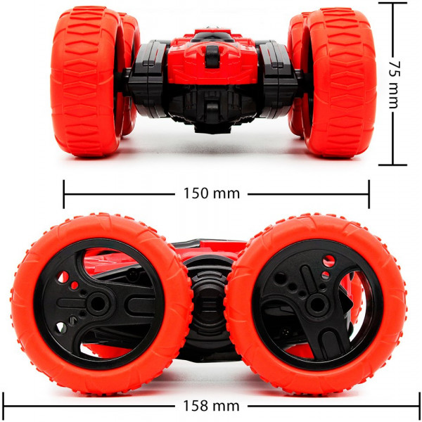 Фото - Радиоуправляемая машинка KS Drive Трюковый красно-черный (STURBWB)