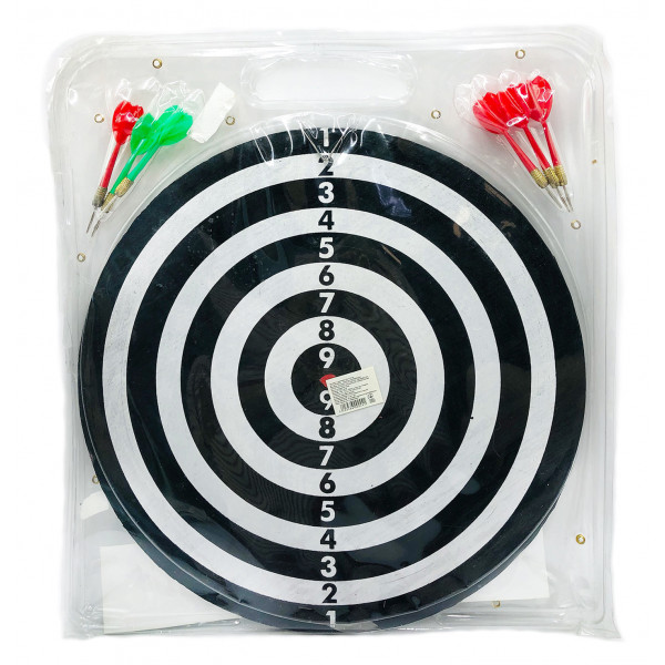 Фото - Дартс BEZANT SUM180010 с дротиками и 6 шт. 41 см