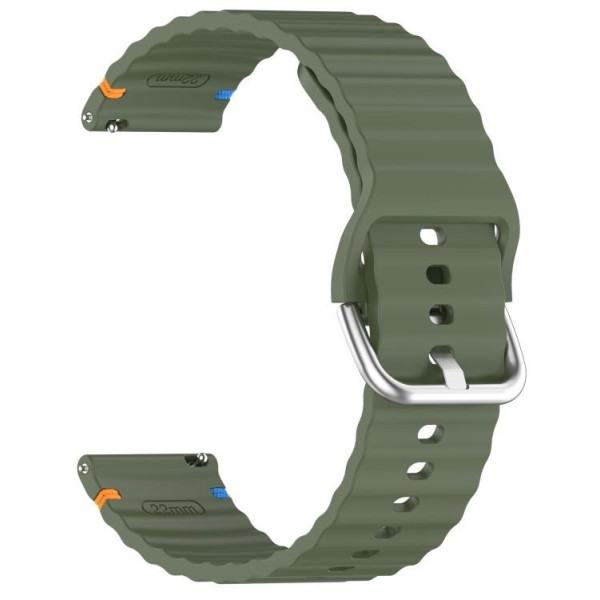 Фото - Ремешок для смарт-часов BeCover Ribbed Tape (22mm) for Xiaomi Watch 2 / 2 Pro / S4 / S3 / S1 Pro / S1 / S1 Active Khaki (714297)