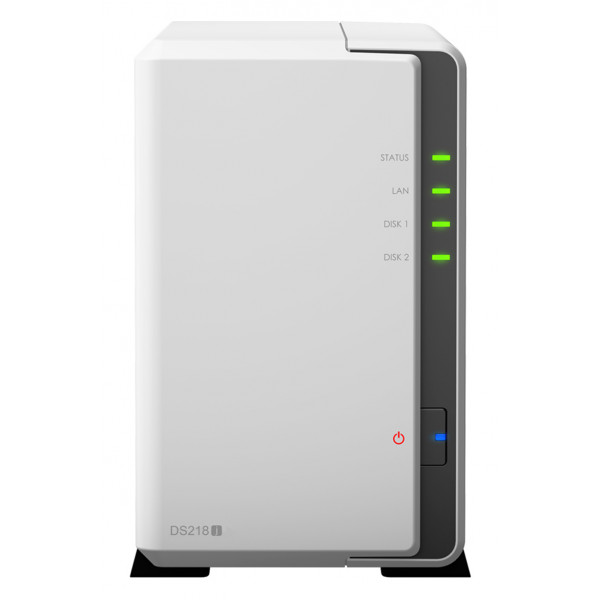 Фото - Сетевое хранилище без HDD Synology DS218j