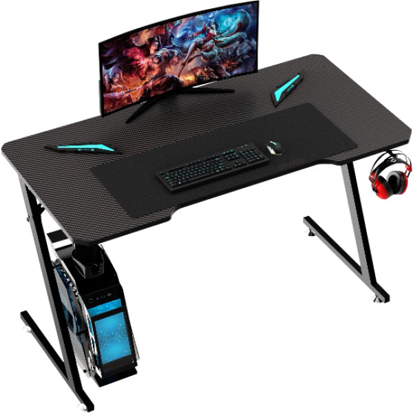 Фото - Стол компьютерный GT Racer T-1213 (120x60x73) Black