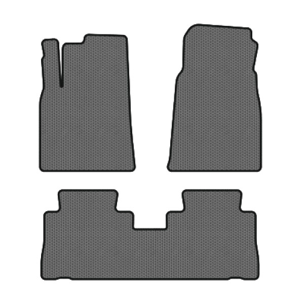 Фото - EVA коврики в салон авто EVAtech для Captiva (C140) 7 seats MT Restyling Chevrolet 2011-2018 1 поколение SUV EU CT1173Z3SGB