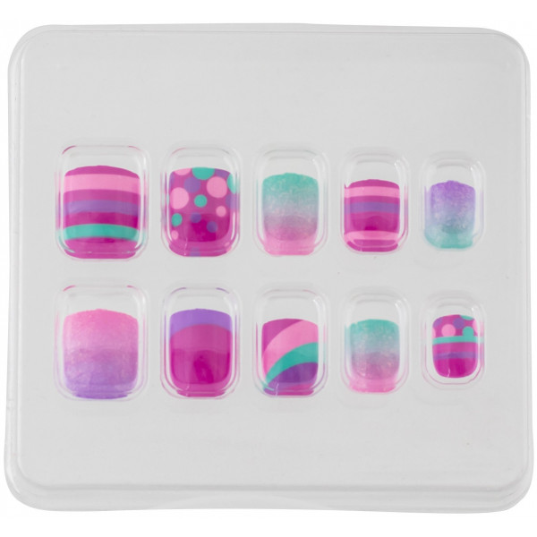 Фото - Набор для ногтей Lukky THE PURPLES 10 шт. (T20807)