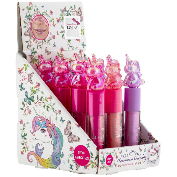 Фото - Набор для лица Lukky  Сияющий блеск для губ Sweet Candy с ягодным ароматом нежно-сиреневый (T26337-1)