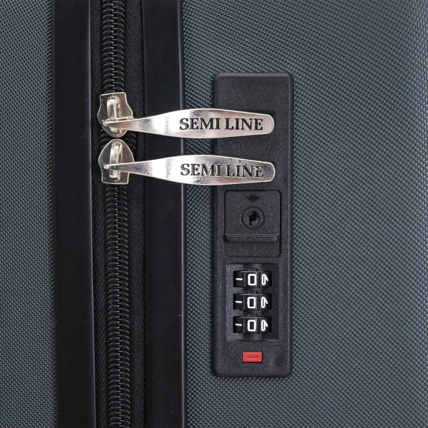 Фото - Чемодан Semi Line S Navy-Green (T5859-1)