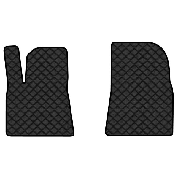 Фото - Коврики из экокожи в салон авто передние EVAtech ECO для Model 3 Restyling Tesla 2020 1 поколение Sedan USA TA13739A2BBLB